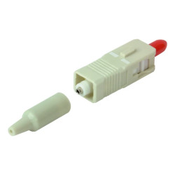 Alréa, RJ45 simple catégorie 6 UTP avec cadre saillie, blanc polaire