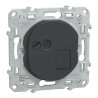 Ovalis - prise RJ45 cat.6a STP - grade 3 (multimédia +) - Anthracite