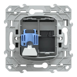 Ovalis - prise RJ45 cat.6a STP - grade 3 (multimédia +) - Anthracite