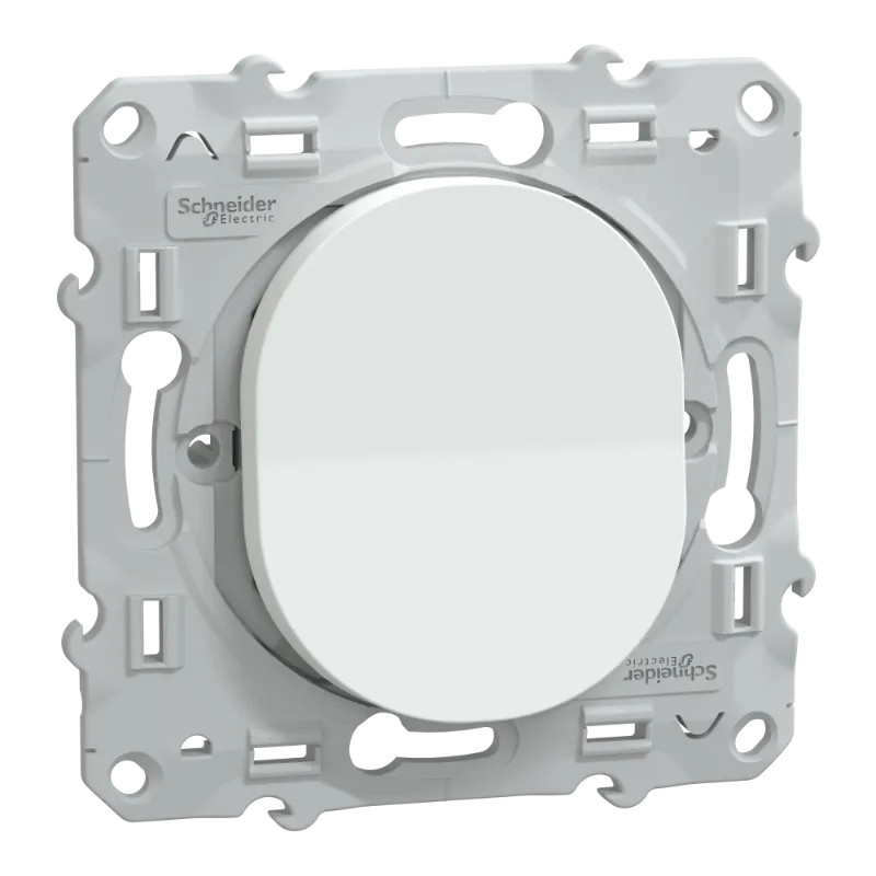 Ovalis - Lot de 108 va et vient S320204 - 10AX - Blanc - sans emballage unitaire