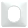 Ovalis - Lot de 360 plaques de finition de coloris blanc S320702