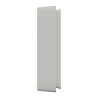 Mureva Styl - Cadre 2 postes horizontal - encastré - IP55 - IK08 - blanc