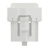 Unica - prise pour 1 RJ45 S-One - 1 mod - Blanc - méca seul