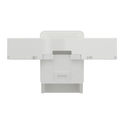 Unica - prise pour 1 RJ45 Keystone/Systimax - 2 mod Blanc - méca seul