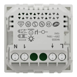 Unica - minuterie - tempo 5min - 8h - 10A - connex 3 fils - Blanc - méca seul