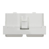 Unica - prise pour 2 RJ45 S-One - 2 mod - Blanc antibactérien - méca seul