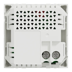 Unica - chargeur USB double - 5Vcc - 2,4A type A+C - 2 modul - blanc - méca seul