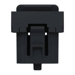 Unica - prise pour 1 RJ45 S-One - 1 mod - Anthracite - méca seul