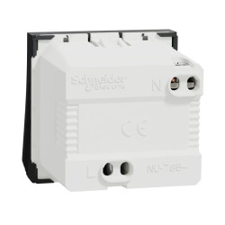 Unica - buzzer - 76-80dB/1m - 230vca - 2 modules - Anthracite - mécanisme seul