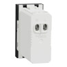 Unica - chargeur USB double - 15W - type A+C - 1 module - anthracite - méca seul