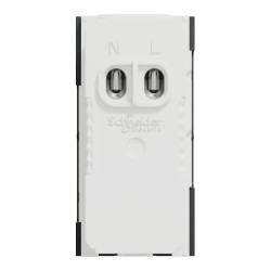 Unica - chargeur USB double - 15W - type A+C - 1 module - anthracite - méca seul