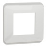 Unica Pro - lot de 100 plaques de finition - blanc - 1 poste