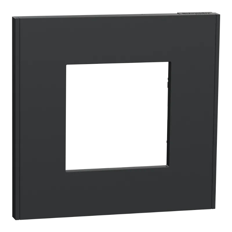 Unica Déco Essentielle - Plaque de finition - Anthracite  - 1 poste