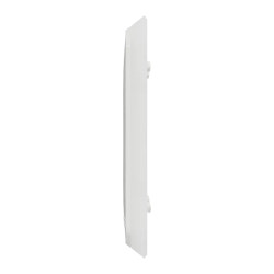 Unica Pro - plaque de finition - Blanc - 2 postes