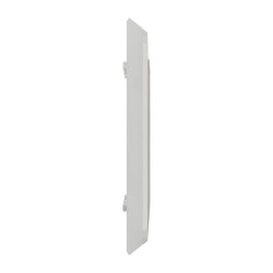 Unica Pro - plaque de finition - Blanc - 3 postes