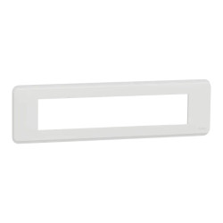 Unica Pro - plaque de finition - Blanc - 10 modules