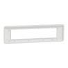 Unica Pro - plaque de finition - Blanc - 10 modules