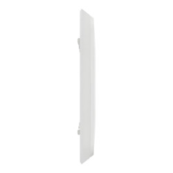 Unica Pro - plaque de finition - Blanc - 10 modules