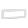 Unica Pro - plaque de finition - Blanc - 8 modules