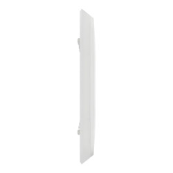 Unica Pro - plaque de finition - Blanc - 8 modules