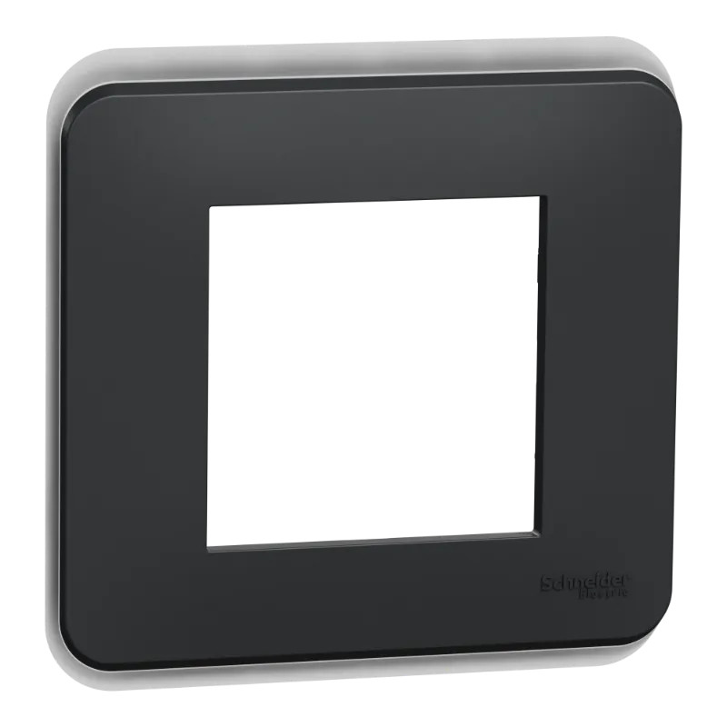 Unica Pro - plaque de finition - Anthracite - 1 poste