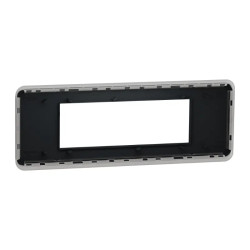 Unica Pro - plaque de finition - Anthracite - 6 modules