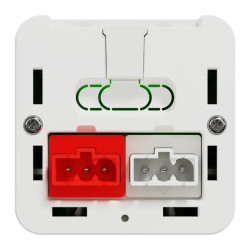 Unica System+ - nourrice précâblée M - 4x 2P+T + USB A+C +VDI 4 mod - blanc