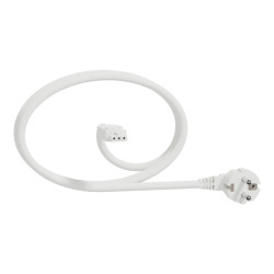 Unica System+ - cable spécifique pour nourrice M - 2,5mm2 - 6m - droit - blanc