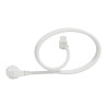 Unica System+ - cable spécifique pour nourrice M - 2,5mm2 - 6m - coudé - blanc