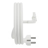 Unica System+ - cable spécifique pour nourrice M - 2,5mm2 - 6m - coudé - blanc