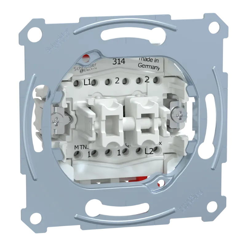 D-Life - interrupteur double va-et-vient - 10A - méca seul