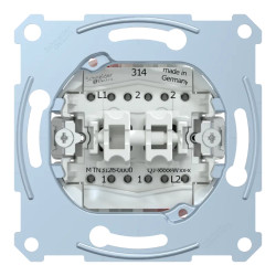 D-Life - interrupteur double va-et-vient - 10A - méca seul