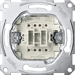 D-Life - bouton poussoir NO/NF - 10A - méca seul