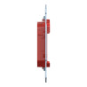 D-Life - prise support double RJ45 compatible conn keystone - rouge - méca seul