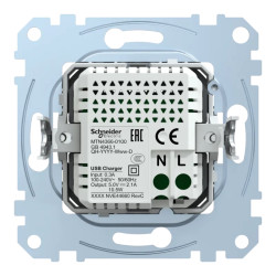 D-Life - prise chargeur double - USB A+A - 2.1 A - méca seul