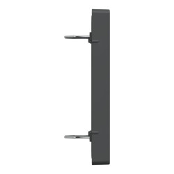 D-Life - enjoliveur prise support double RJ45 compatible keystone - anthracite