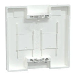 D-Life - enjoliveur prise support double RJ45 compatible keystone - blanc lotus