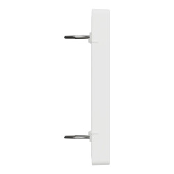 D-Life - enjoliveur prise support 2x RJ45 compatible keystone - blanc nordic mat