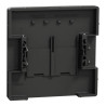 D-Life - enjoliveur pour prise double RJ45 Actassi S-One - anthracite