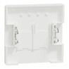 D-Life - enjoliveur pour prise double RJ45 Actassi S-One - blanc nordic mat