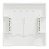 D-Life - enjoliveur pour prise double RJ45 Actassi S-One - blanc nordic mat