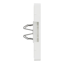 D-Life - enjoliveur pour prise double RJ45 Actassi S-One - blanc nordic mat