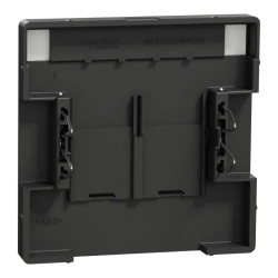 D-Life - enjoliveur prise double RJ45 S-One - porte-étiquette - anthracite