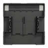 D-Life - enjoliveur prise double RJ45 S-One - porte-étiquette - anthracite