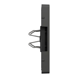 D-Life - enjoliveur prise double RJ45 S-One - porte-étiquette - anthracite