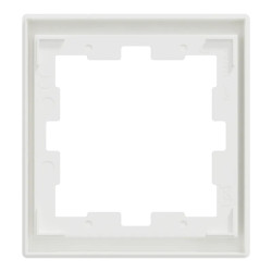 D-Life - cadre de finition - blanc nordic mat - 1 poste