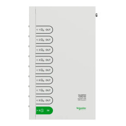 Resi9 SWITCH ETHERNET 9 PORTS, 8 PORTS 1GBIT POE 30 W MAX, BUDGET TOTAL 92 W