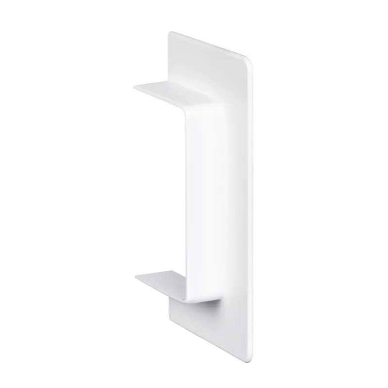 OptiLine 45 goulotte pvc blanc polaire 95 x 55 mm - joint de traversée de paroi