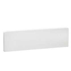 OptiLine 45 et 70 - goulotte PVC blanc 185 x 55 - embouts