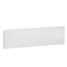 OptiLine 45 et 70 - goulotte PVC blanc 185 x 55 - embouts